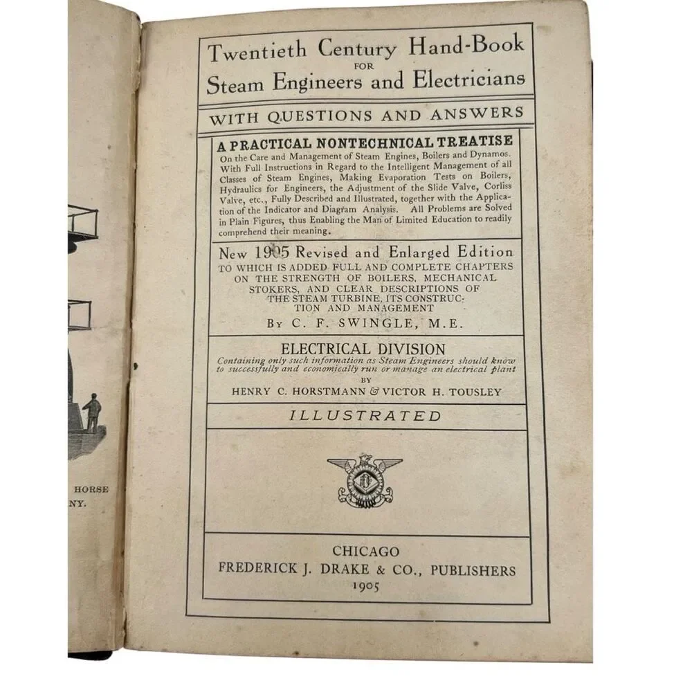 Swingle's 20th Century Handbook for Steam Engineers and Electricians 1905